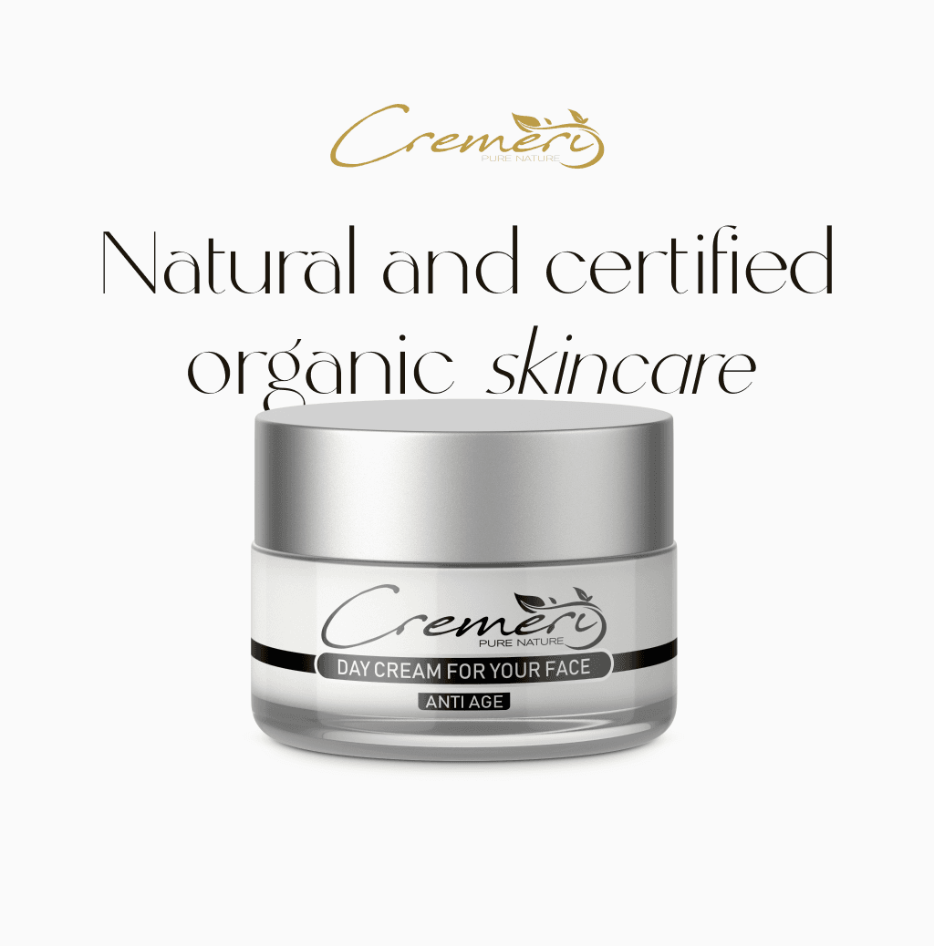 Cremeri — organic skincare storefront hero